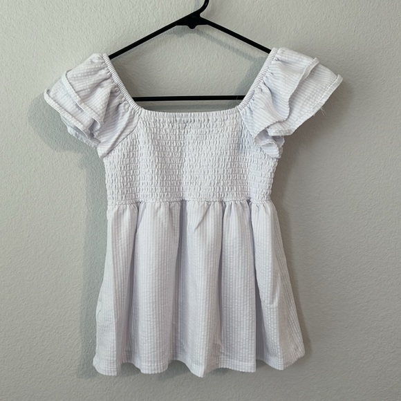 SO Jr Girls White Top - S - Picture 6 of 7